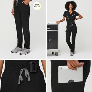 FIGS High Waisted Yola Scrub Pants (Long / Tall)